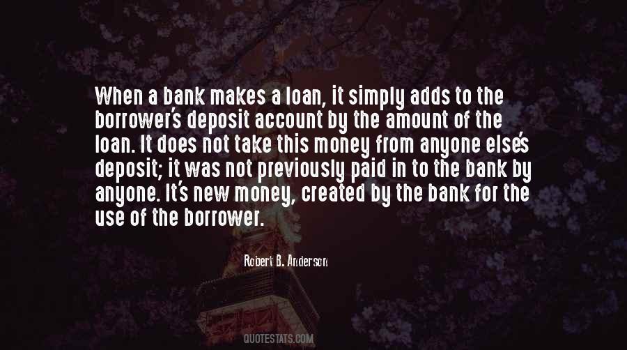 Bank Deposit Quotes #989623