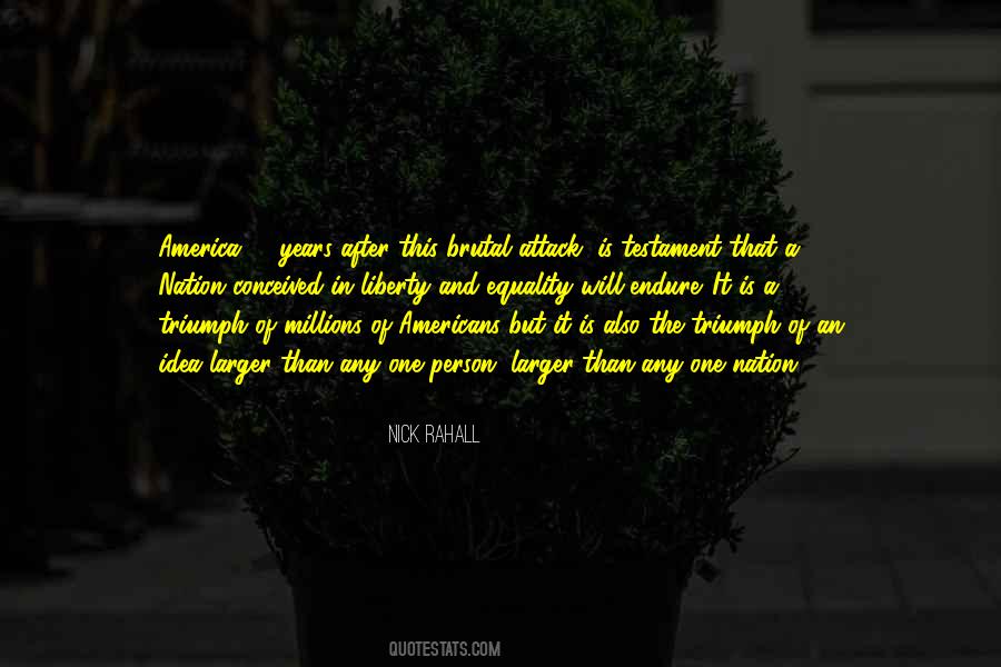 Idea Of America Quotes #1347623