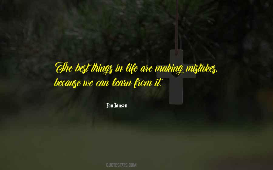 Quotes About Making Mistakes And Learning From Them #1028283