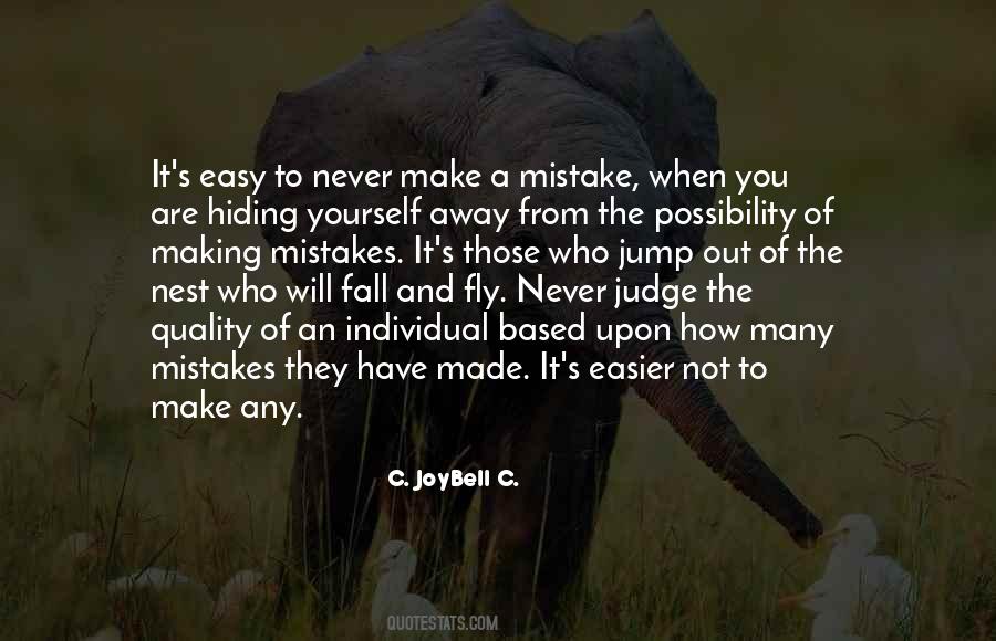 Quotes About Making Mistakes And Learning From Them #869050