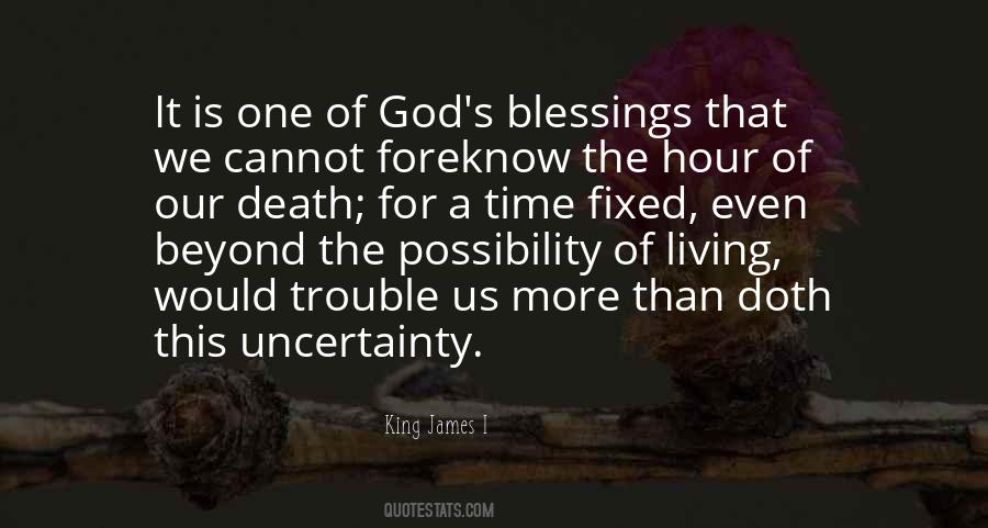 Quotes About Blessing Of God #158815