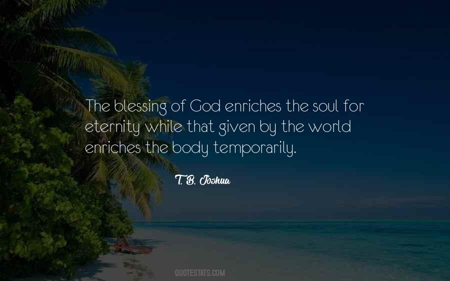 Quotes About Blessing Of God #495525