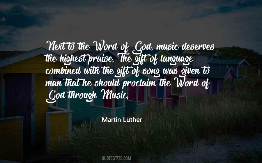 Quotes About Praise Music #702257