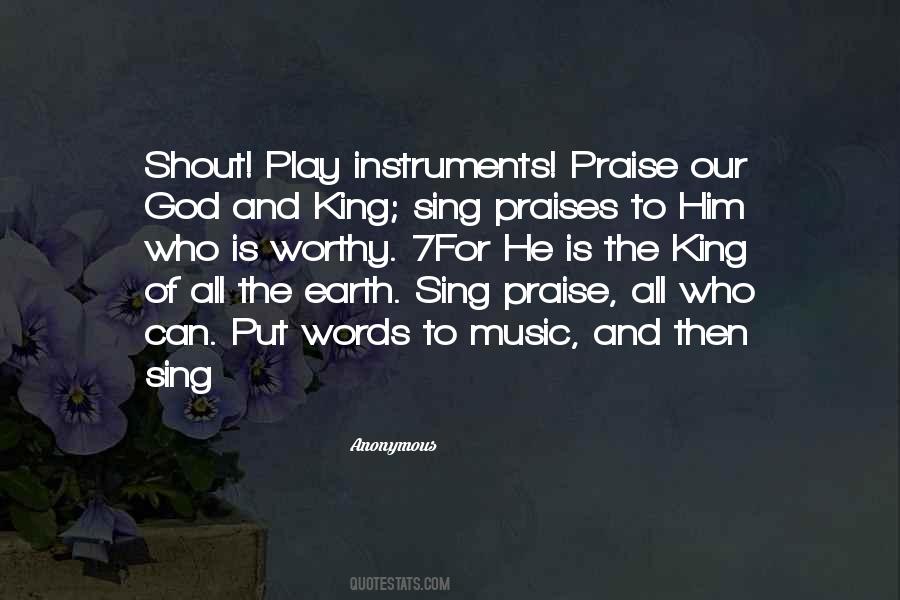 Quotes About Praise Music #740861
