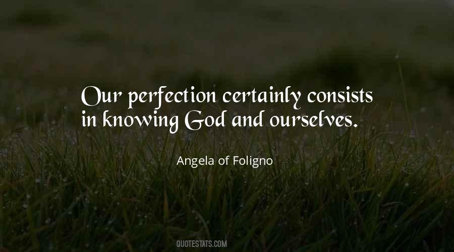 Quotes About Perfection And God #1058412