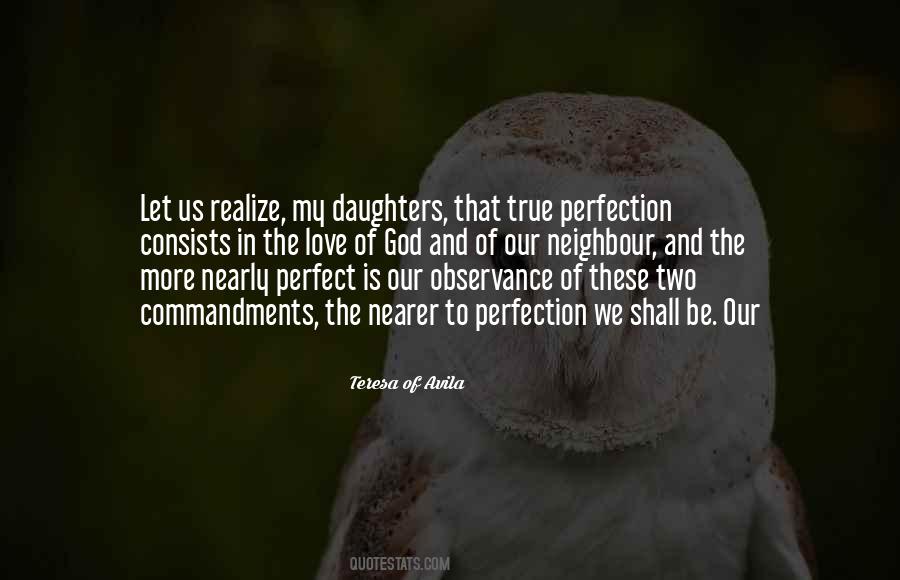 Quotes About Perfection And God #647254