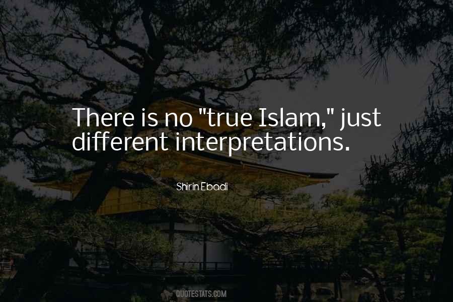 Quotes About Interpretations #32918