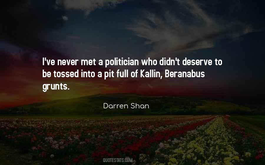 Politics Who Quotes #218297