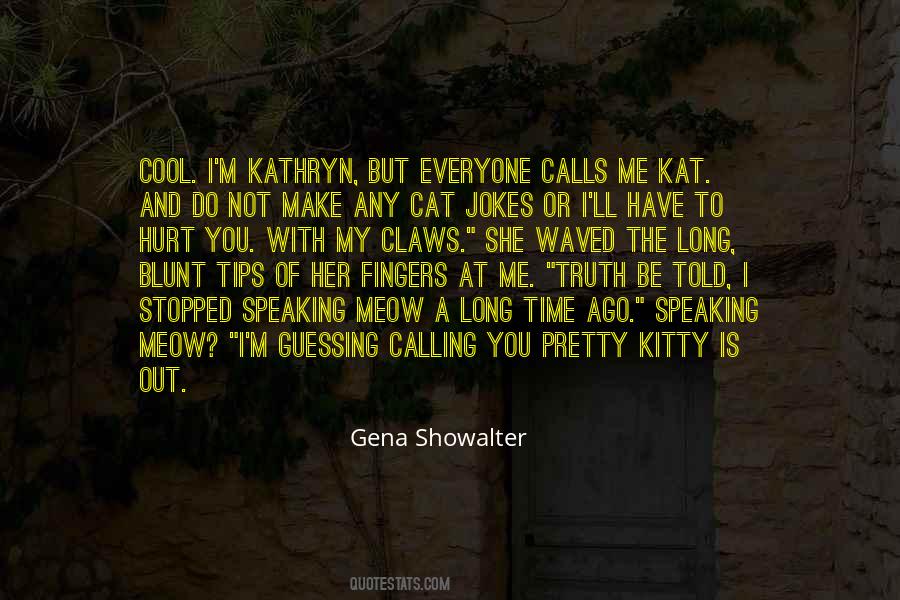 Quotes About Meow #1203165