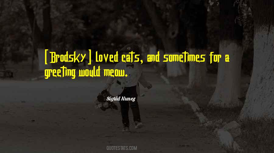 Quotes About Meow #278977