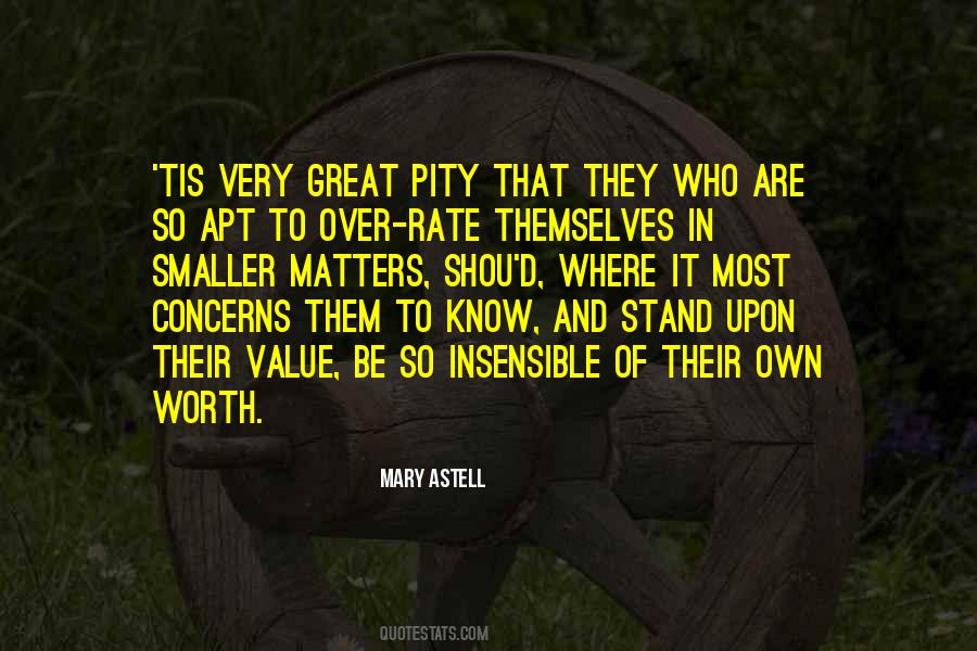 Quotes About Value And Worth #419832