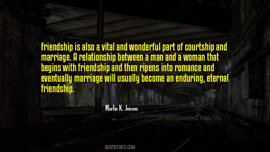 Quotes About Man Woman Friendship #1271015