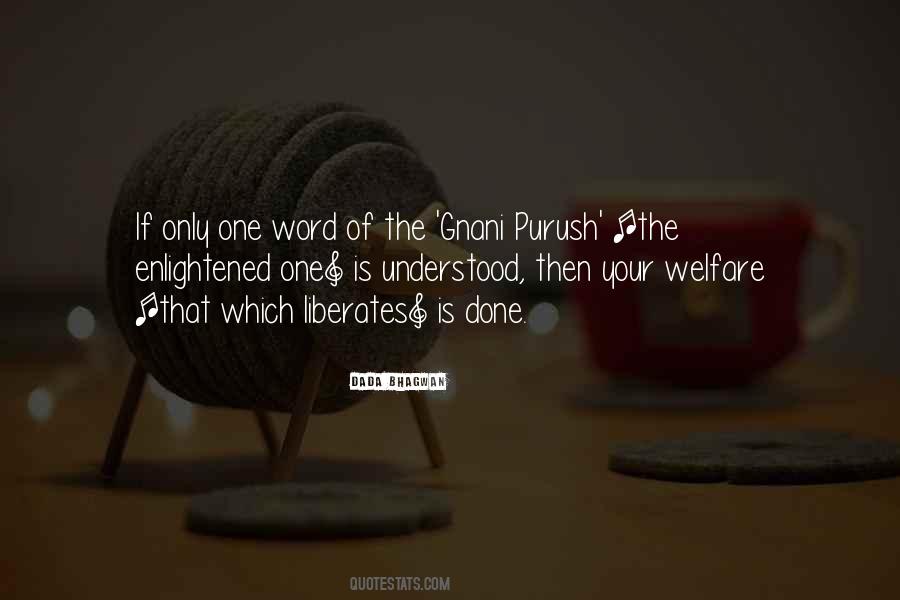 Spiritual Welfare Quotes #1087191