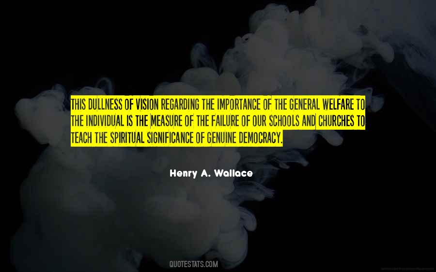Spiritual Welfare Quotes #670190