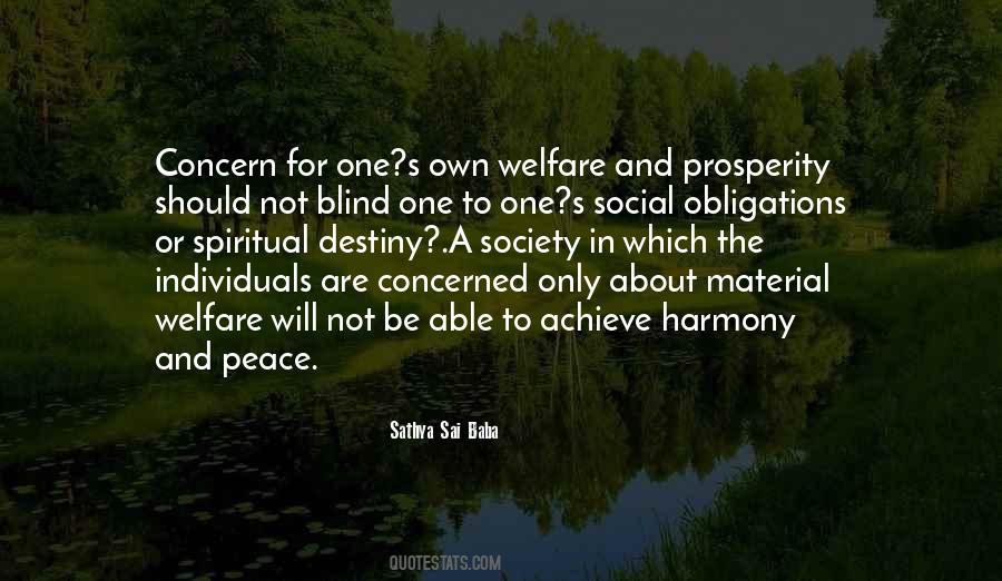 Spiritual Welfare Quotes #708387
