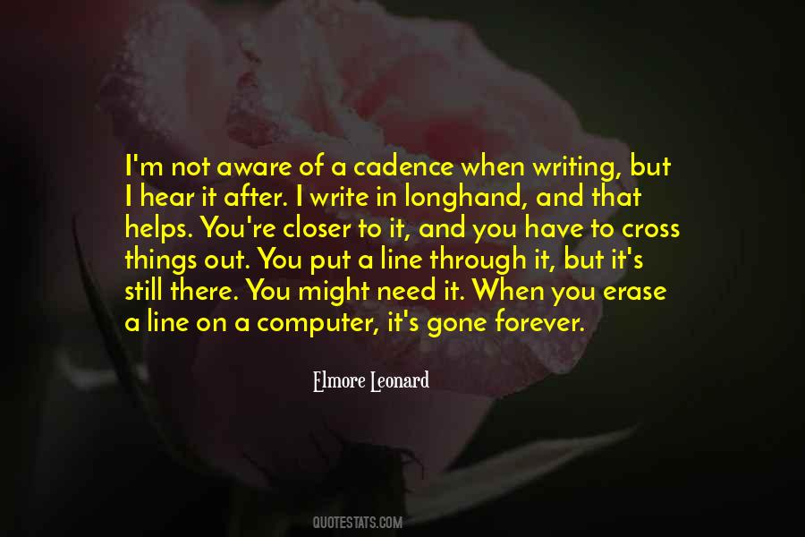Quotes About Cadence #1046084