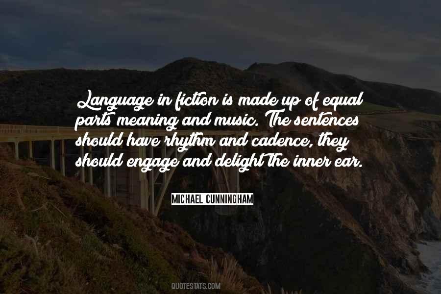 Quotes About Cadence #1094579