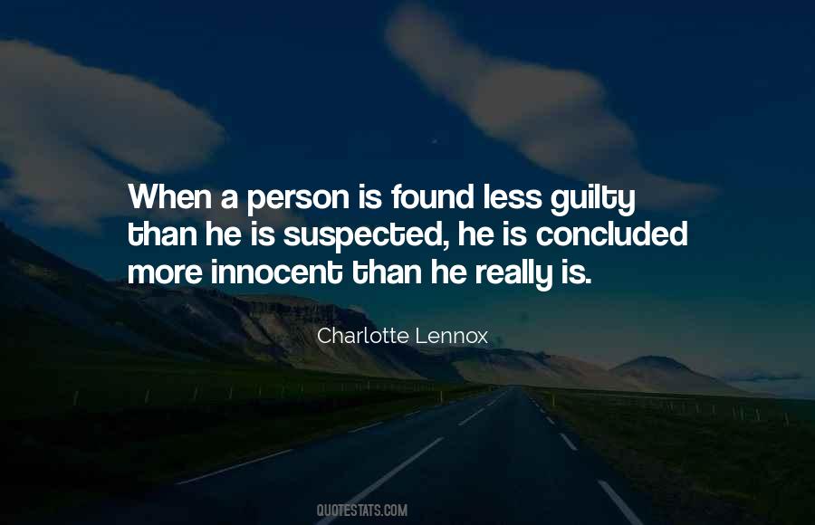 Found Not Guilty Quotes #773271