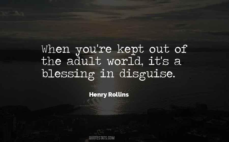 A Blessing In Disguise Quotes #846412