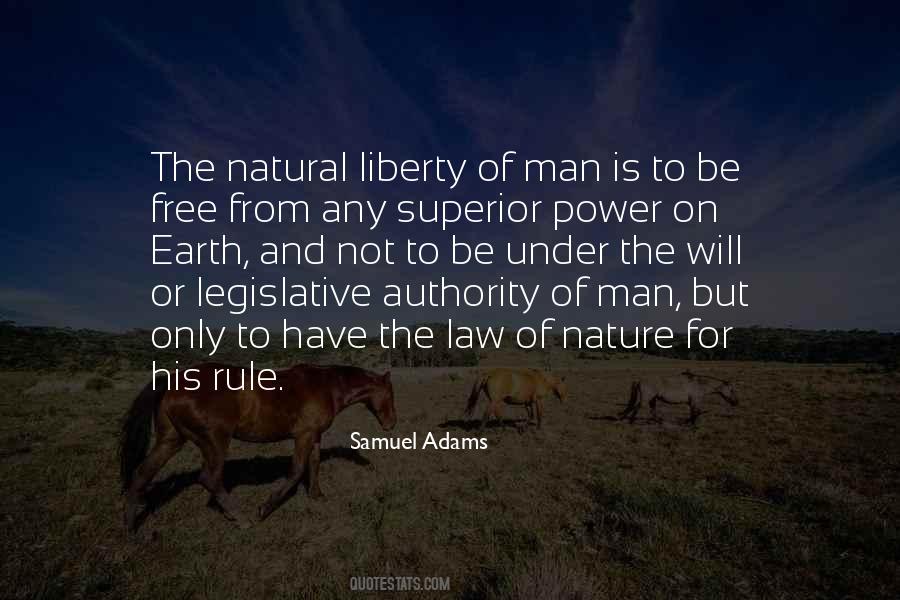 Quotes About Law Of Nature #1094890