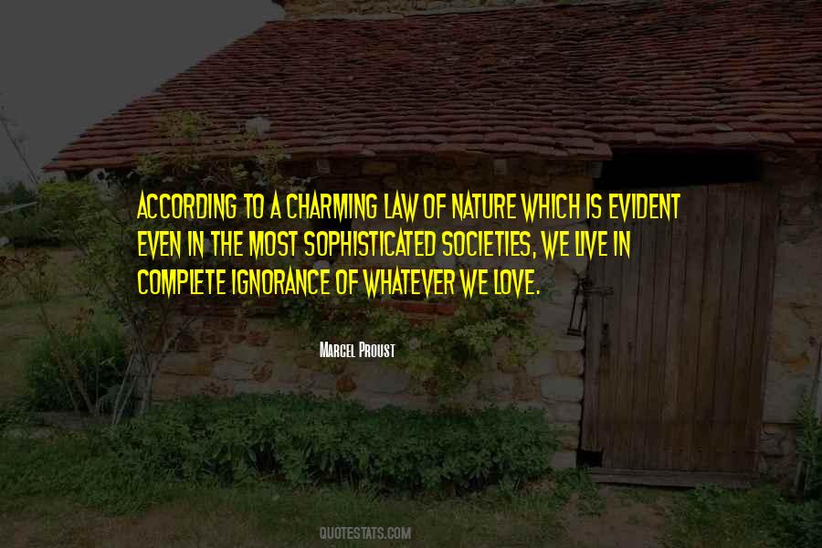 Quotes About Law Of Nature #1268955