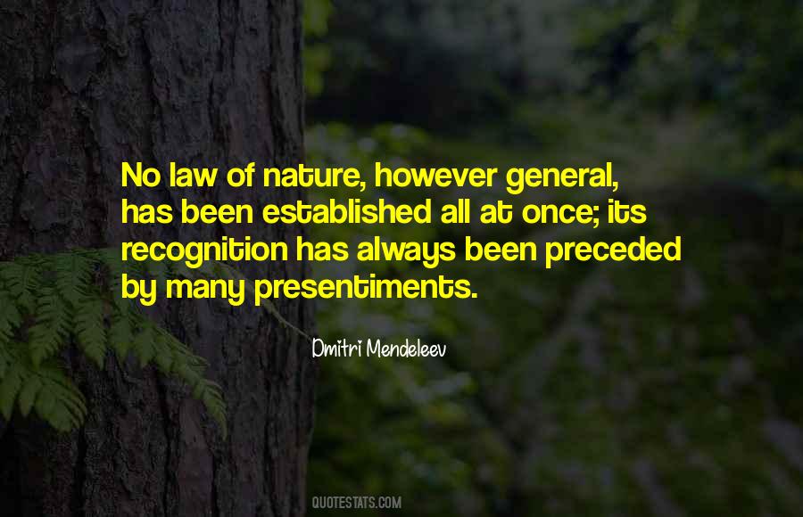 Quotes About Law Of Nature #1371989