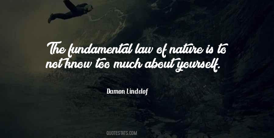 Quotes About Law Of Nature #1376460