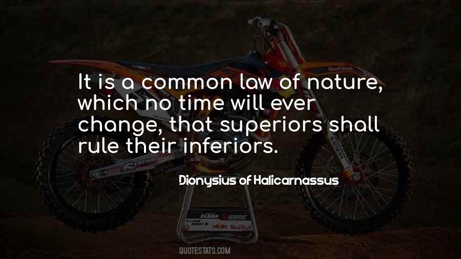 Quotes About Law Of Nature #224324