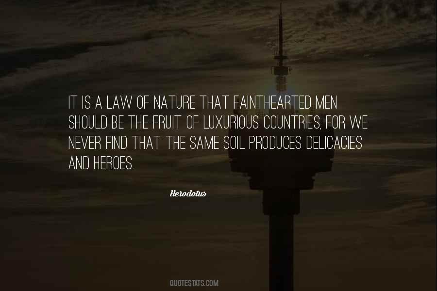 Quotes About Law Of Nature #260430