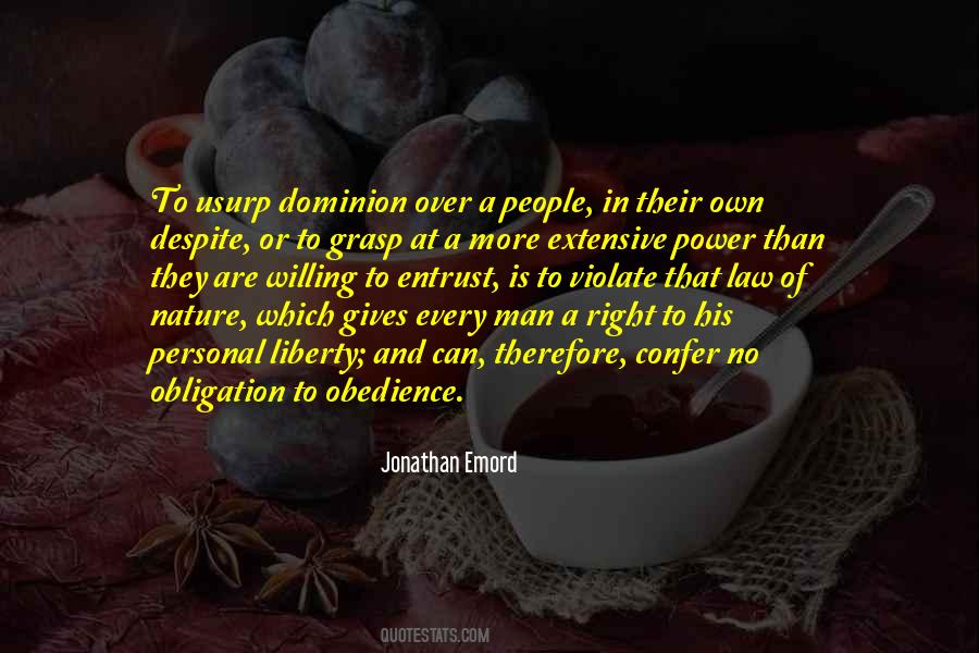 Quotes About Law Of Nature #394483
