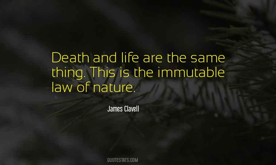 Quotes About Law Of Nature #434393