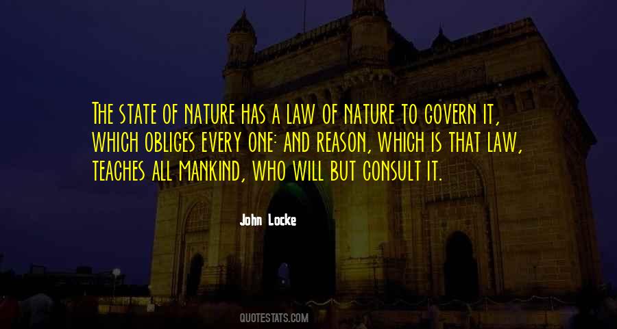 Quotes About Law Of Nature #91931