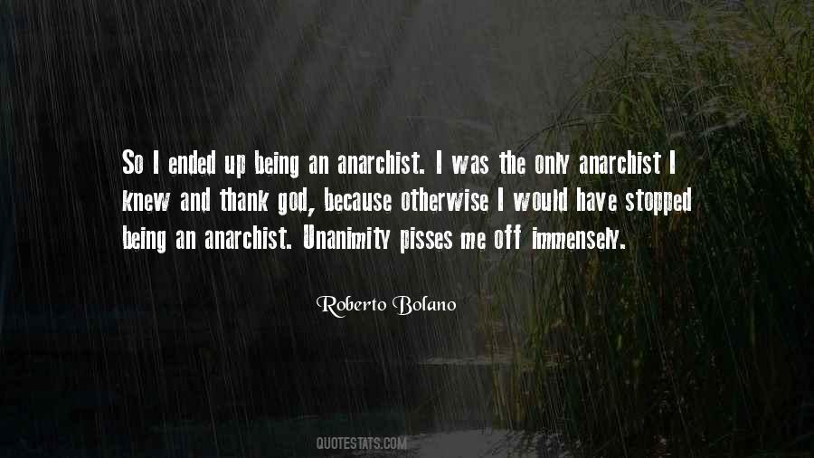 Quotes About Anarchist #1111157