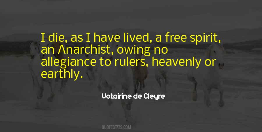 Quotes About Anarchist #190830