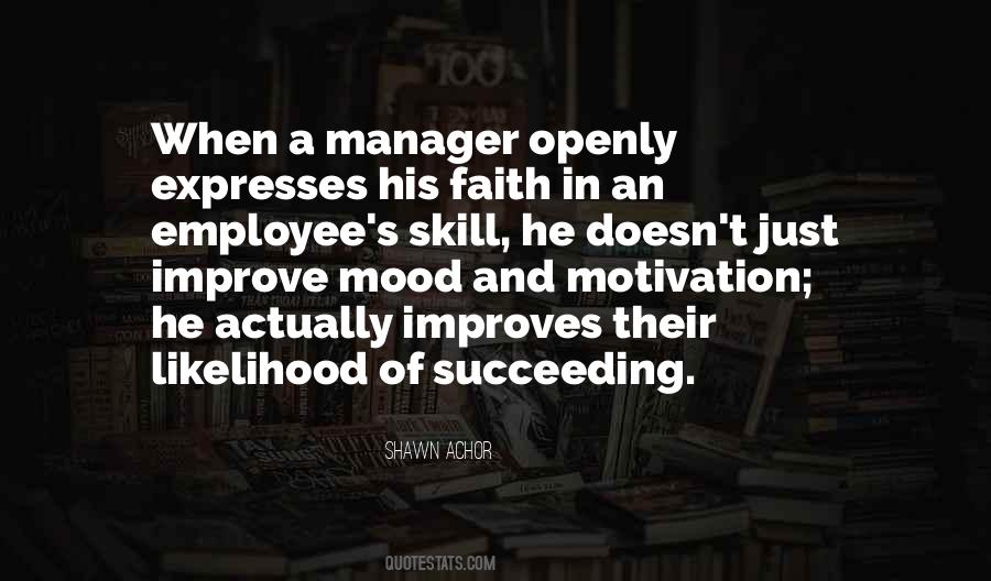 Quotes About A Manager #1179114