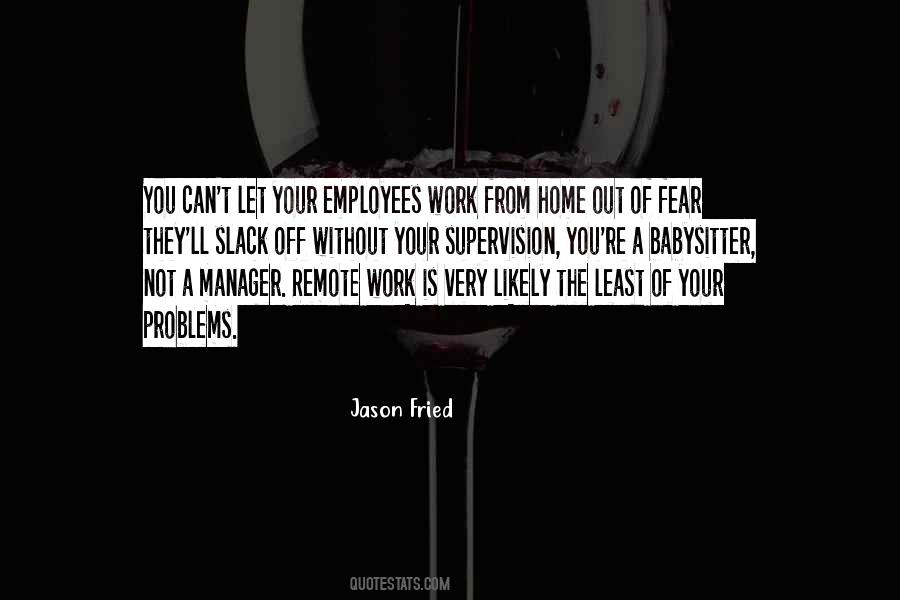 Quotes About A Manager #1222596