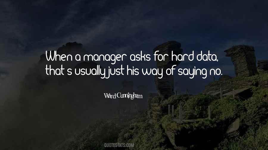 Quotes About A Manager #1375294