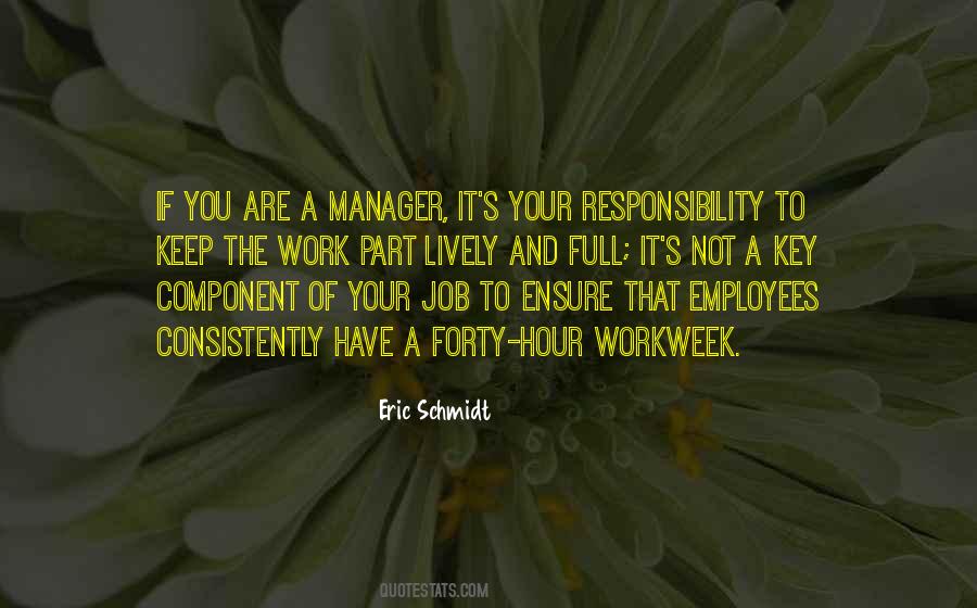 Quotes About A Manager #1843799