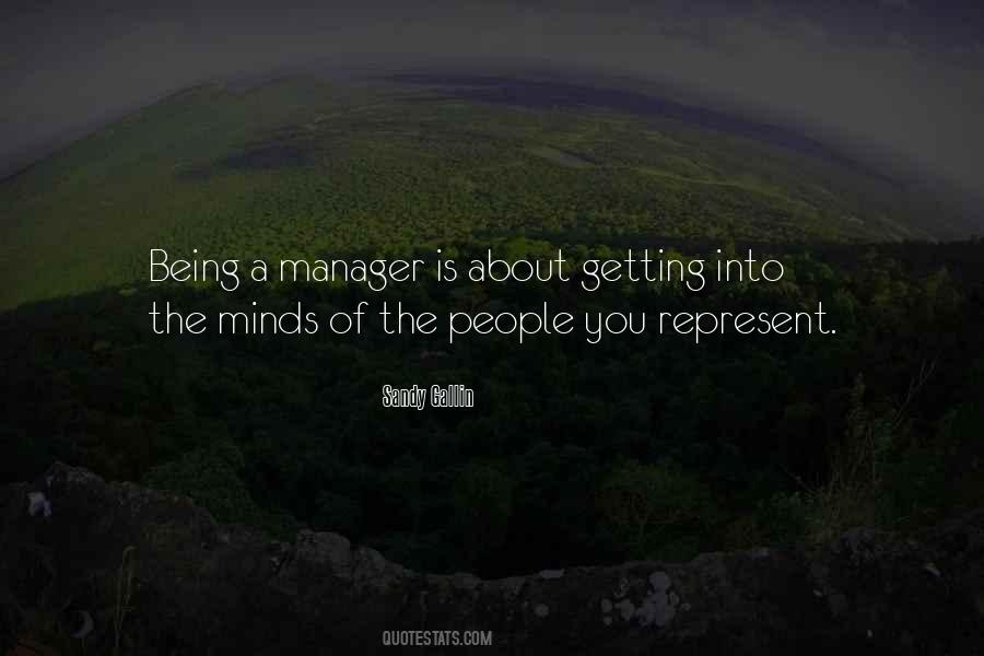 Quotes About A Manager #951766