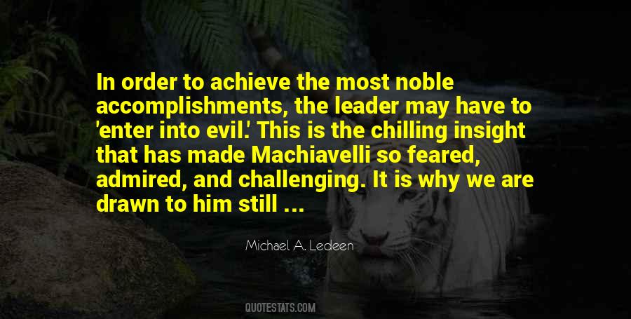 Quotes About Machiavelli #1736458