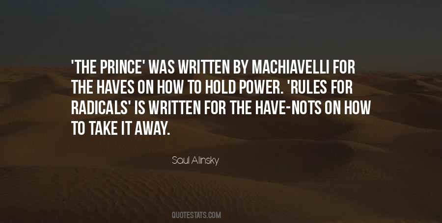 Quotes About Machiavelli #91529