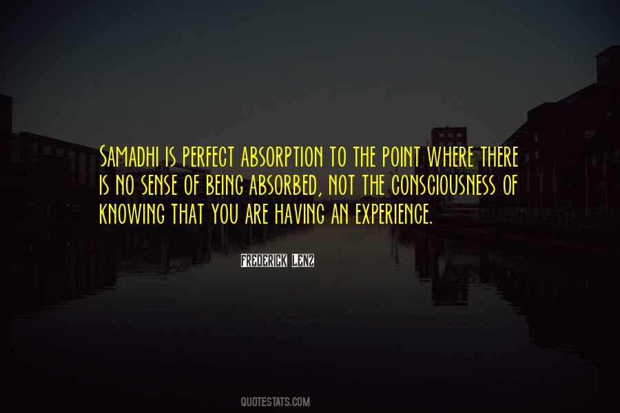 Quotes About Absorption #41693