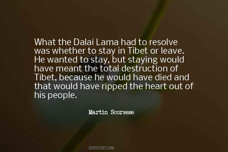 Quotes About Tibet #150329