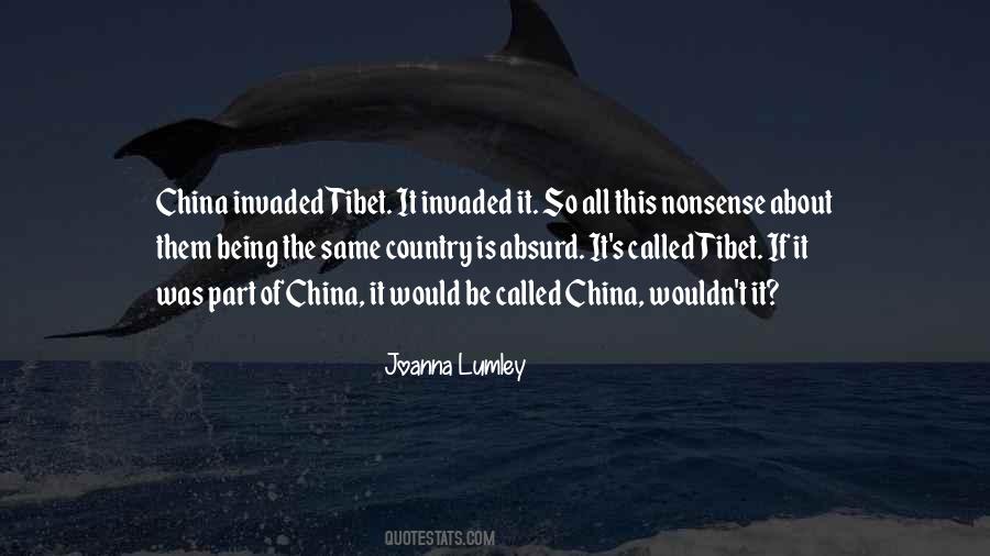 Quotes About Tibet #1688121