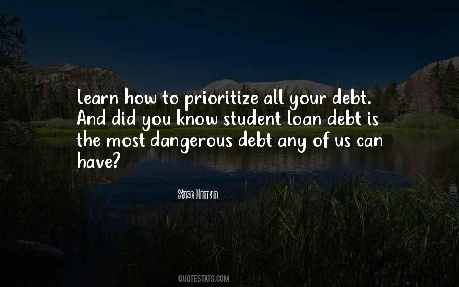 Quotes About Prioritize #1137551