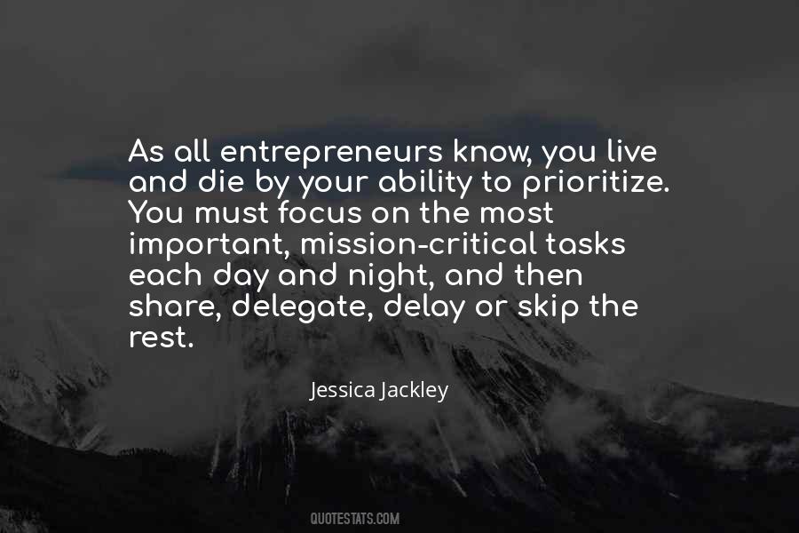 Quotes About Prioritize #58955