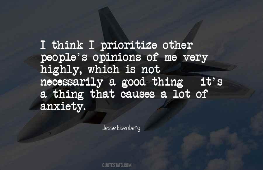 Quotes About Prioritize #774621