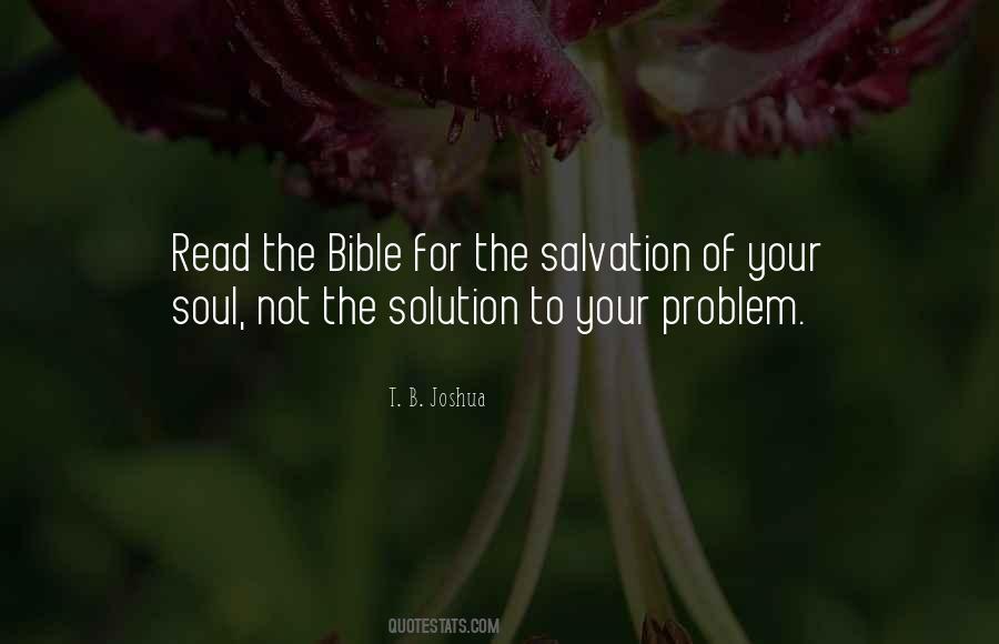 Quotes About Salvation In The Bible #653407