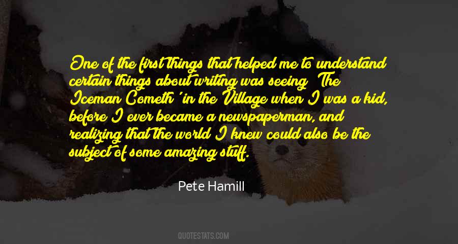 Quotes About Realizing Things #1174603