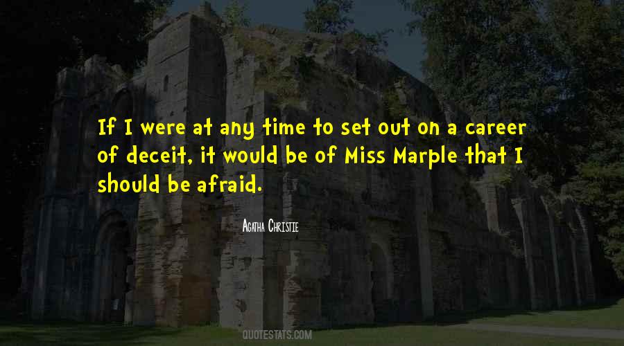 Quotes About Miss Marple #1768294